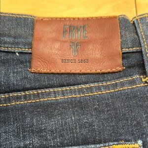 FRYE Men's Dark Blue Denim Jeans